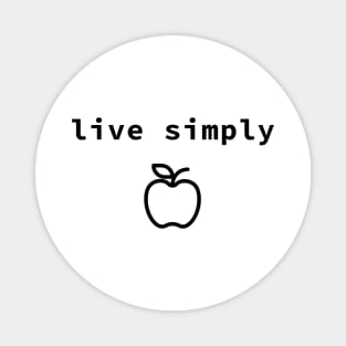 live simply Magnet